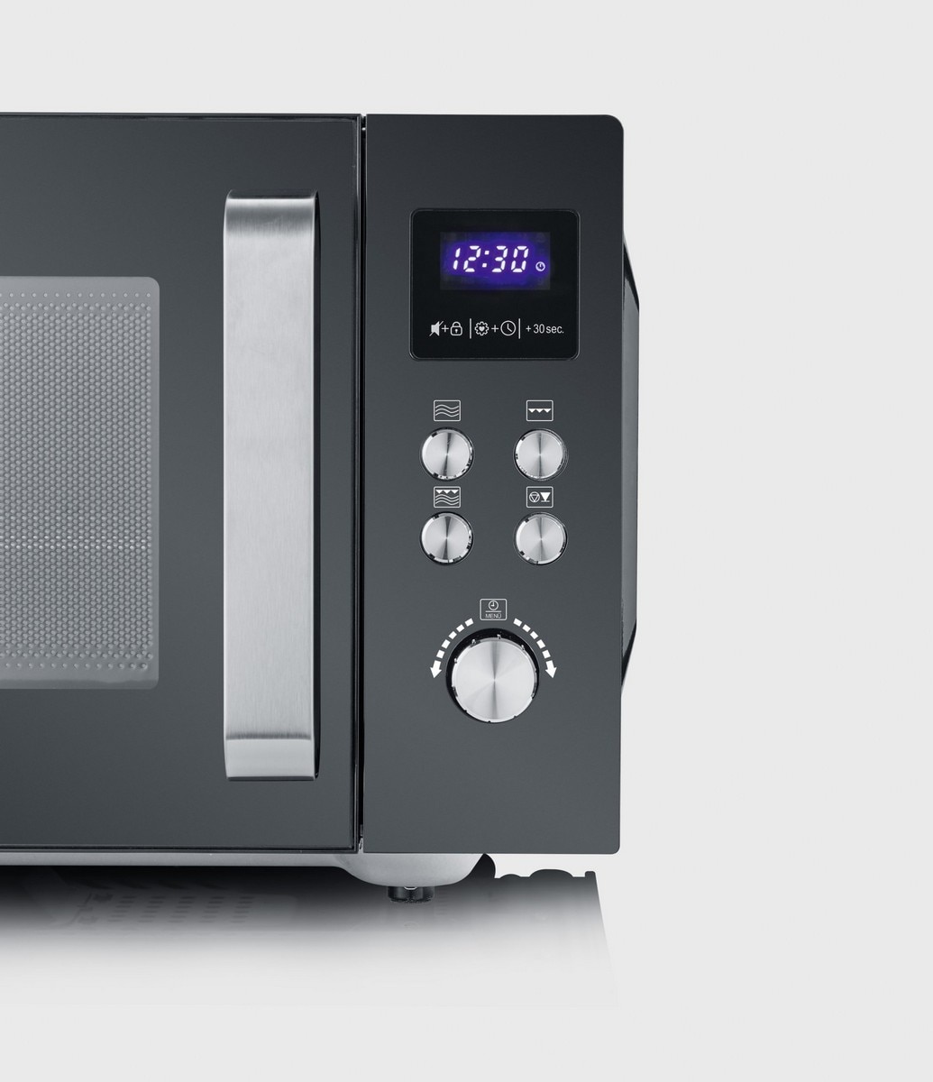 Micro-ondas com Grill Severin MW7771 de 900 W e Capacidade de 25 Litros - Preto Preto-8