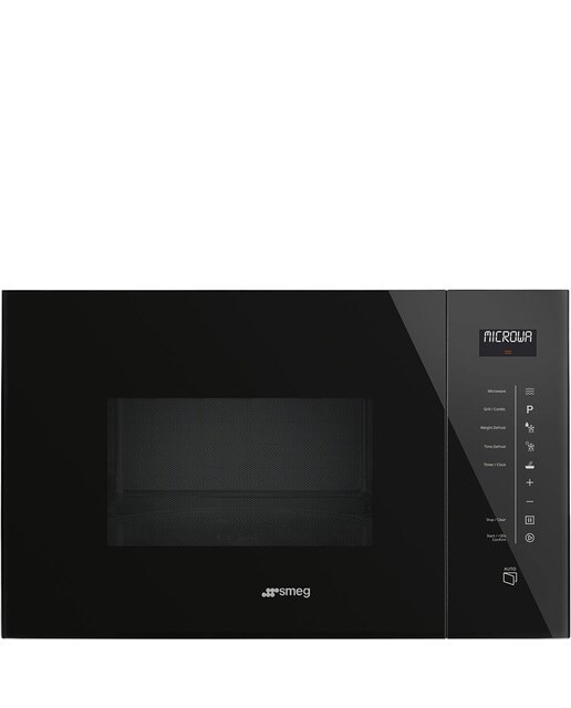 Micro-ondas com Grill Encastrável Smeg Linea FMI125N de 900 W e de 26 Litros - Preto Preto-1