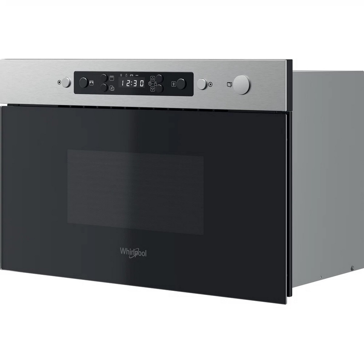 Micro-ondas Encastrável com Grill Whirlpool MBNA920X Função Jet Defrost de 750 W e de 22 Litros - Aço Inoxidável Aço inoxidável-2