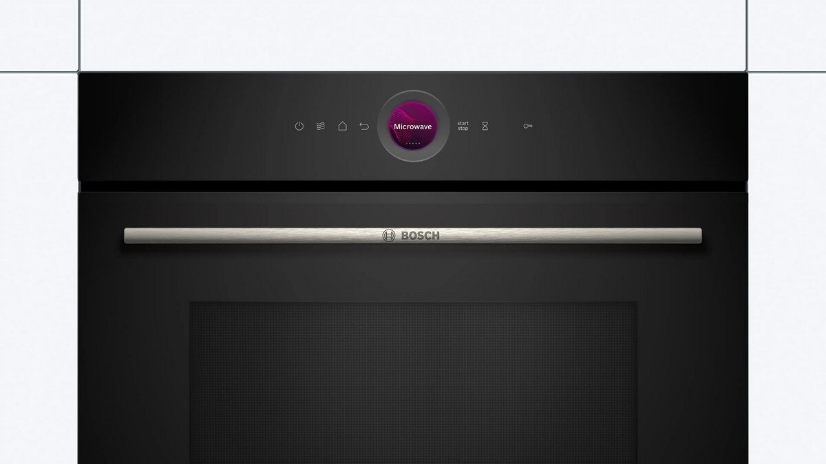 Micro-ondas Encastrável Bosch Serie 8 CEG732XB1 Hidrolítico de 1000 W e de 36 Litros - Preto Preto-4