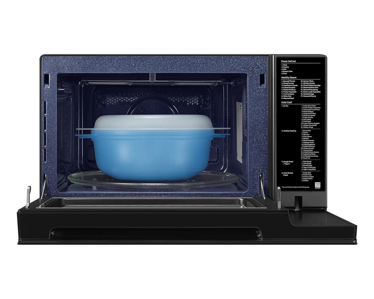 Micro-ondas de Convecção Samsung Serie 7 MC32DG7646KK Wi-Fi de 32 Litros - Preto Preto-4