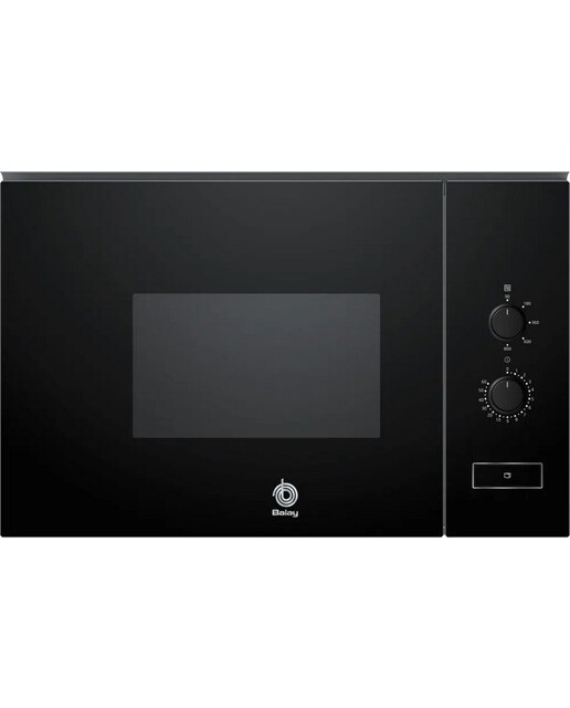 Micro-ondas Encastrável Balay 3CP5002N3 de 20 Litros - Vidro Preto Vidro preto-1