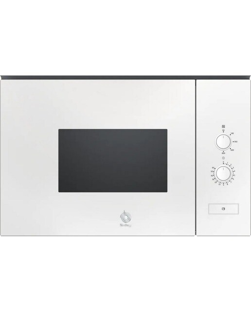 Micro-ondas Encastrável Balay 3CP5002N3 de 20 Litros - Vidro Preto Cristal branco-1