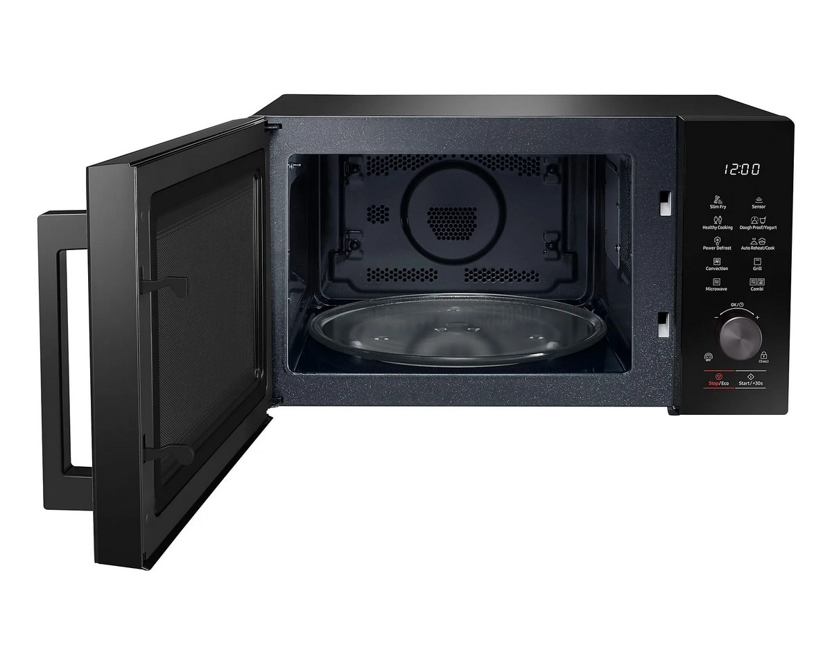 Micro-ondas Convecção Samsung MC28A5137KK/E1 Slim Fry de 28 Litros - Preto Preto-2