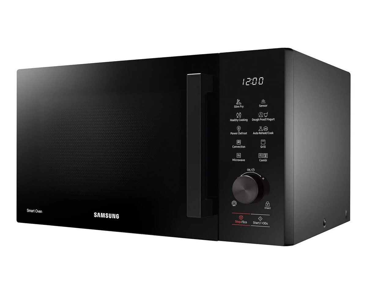 Micro-ondas Convecção Samsung MC28A5137KK/E1 Slim Fry de 28 Litros - Preto Preto-3
