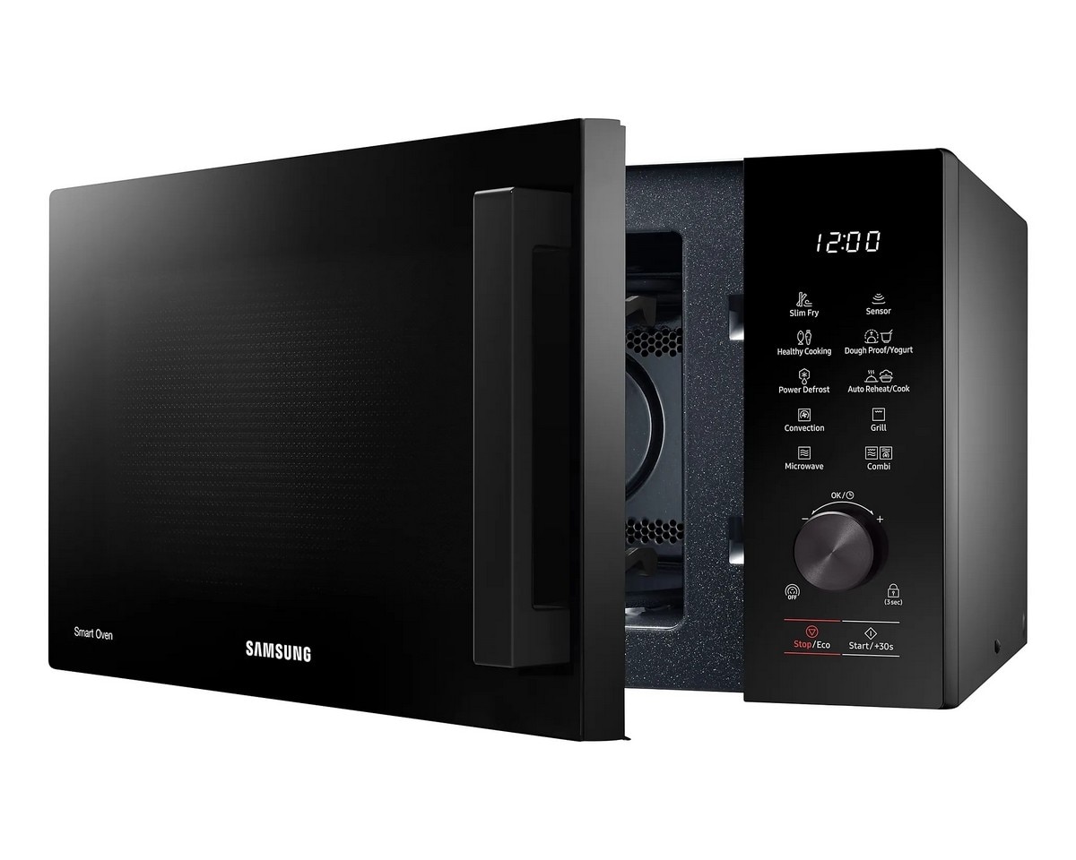 Micro-ondas Convecção Samsung MC28A5137KK/E1 Slim Fry de 28 Litros - Preto Preto-4