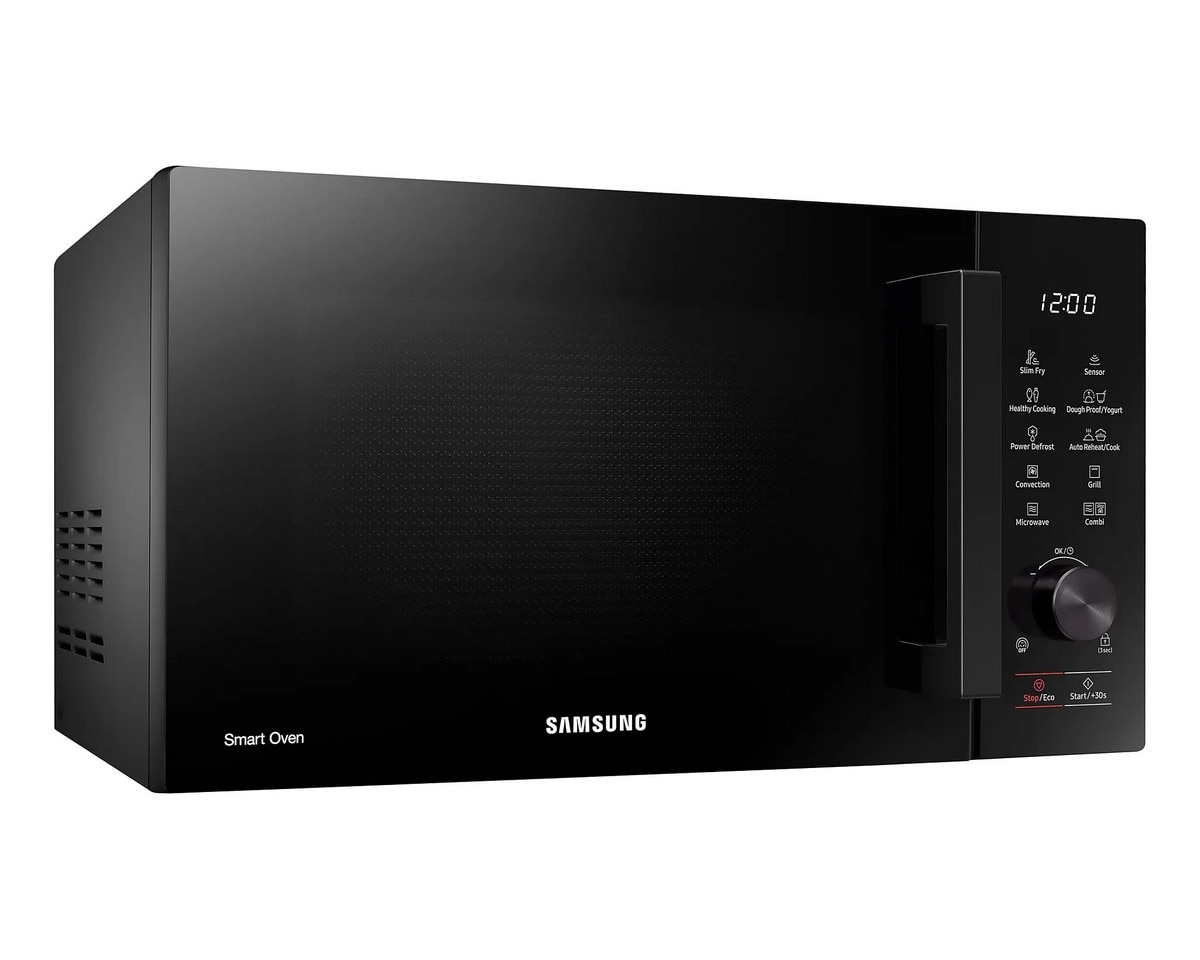 Micro-ondas Convecção Samsung MC28A5137KK/E1 Slim Fry de 28 Litros - Preto Preto-5