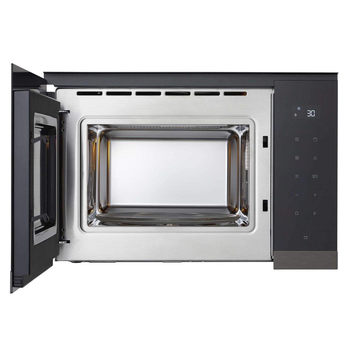 Micro-ondas Encastrável com Grill LG MG7Z2593B de 25 Litros - Preto Vidro preto-5