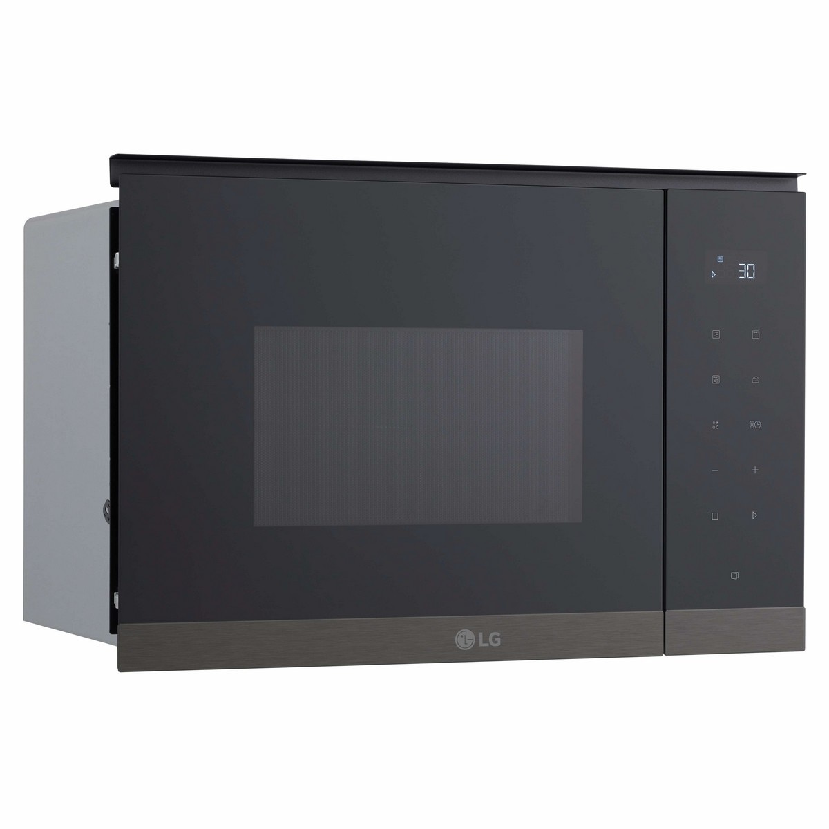 Micro-ondas Encastrável com Grill LG MG7Z2593B de 25 Litros - Preto Vidro preto-7