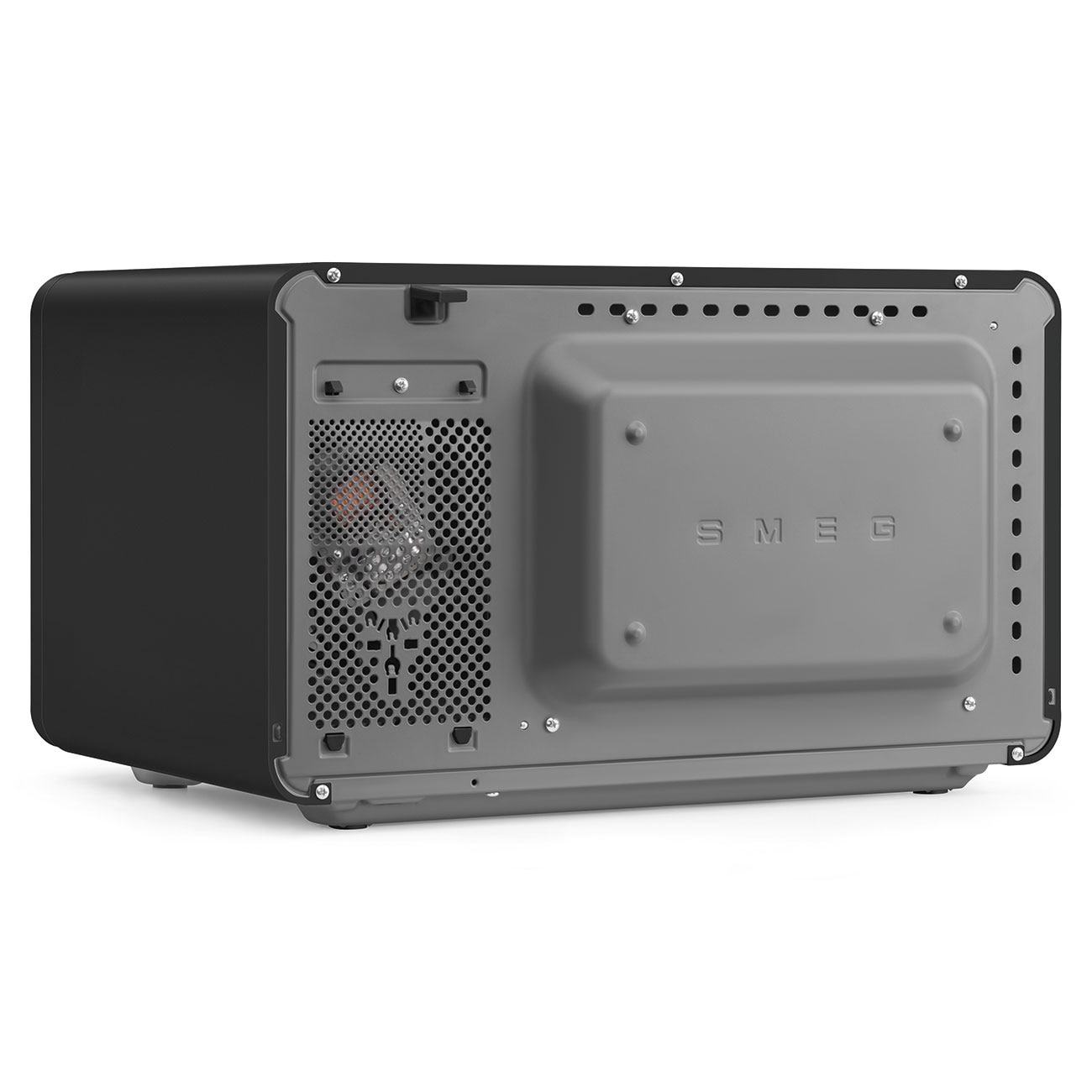 Micro-ondas com Grill Smeg Estética Collezione de 29 Litros Preto mate-10