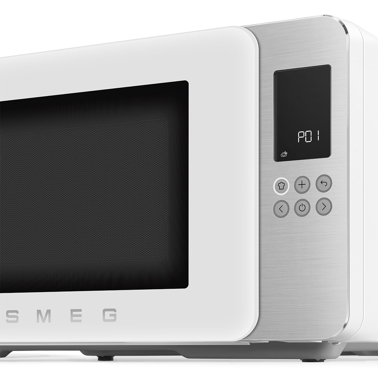 Micro-ondas com Grill Smeg Estética Collezione de 29 Litros Branco mate-5