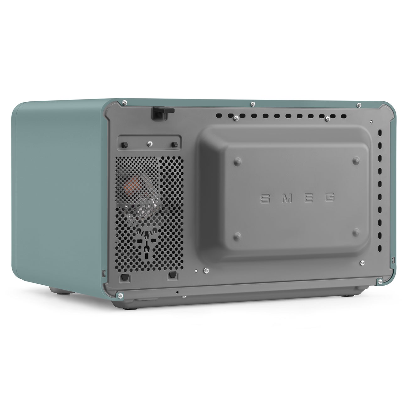 Micro-ondas com Grill Smeg Estética Collezione de 29 Litros Verde-10