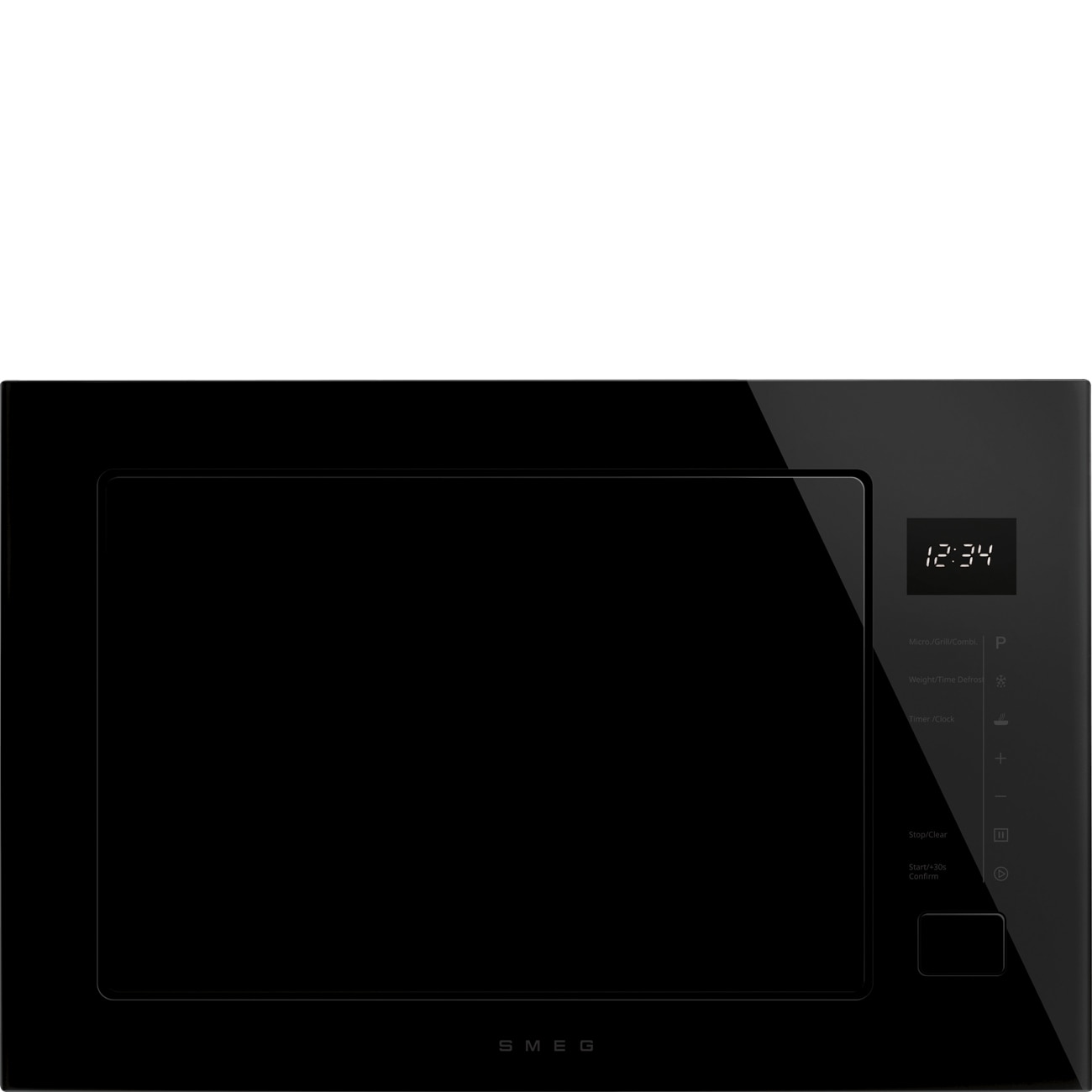 Imagem 0 de Micro-ondas Encastrável Smeg FMI225BI Musa - Preto