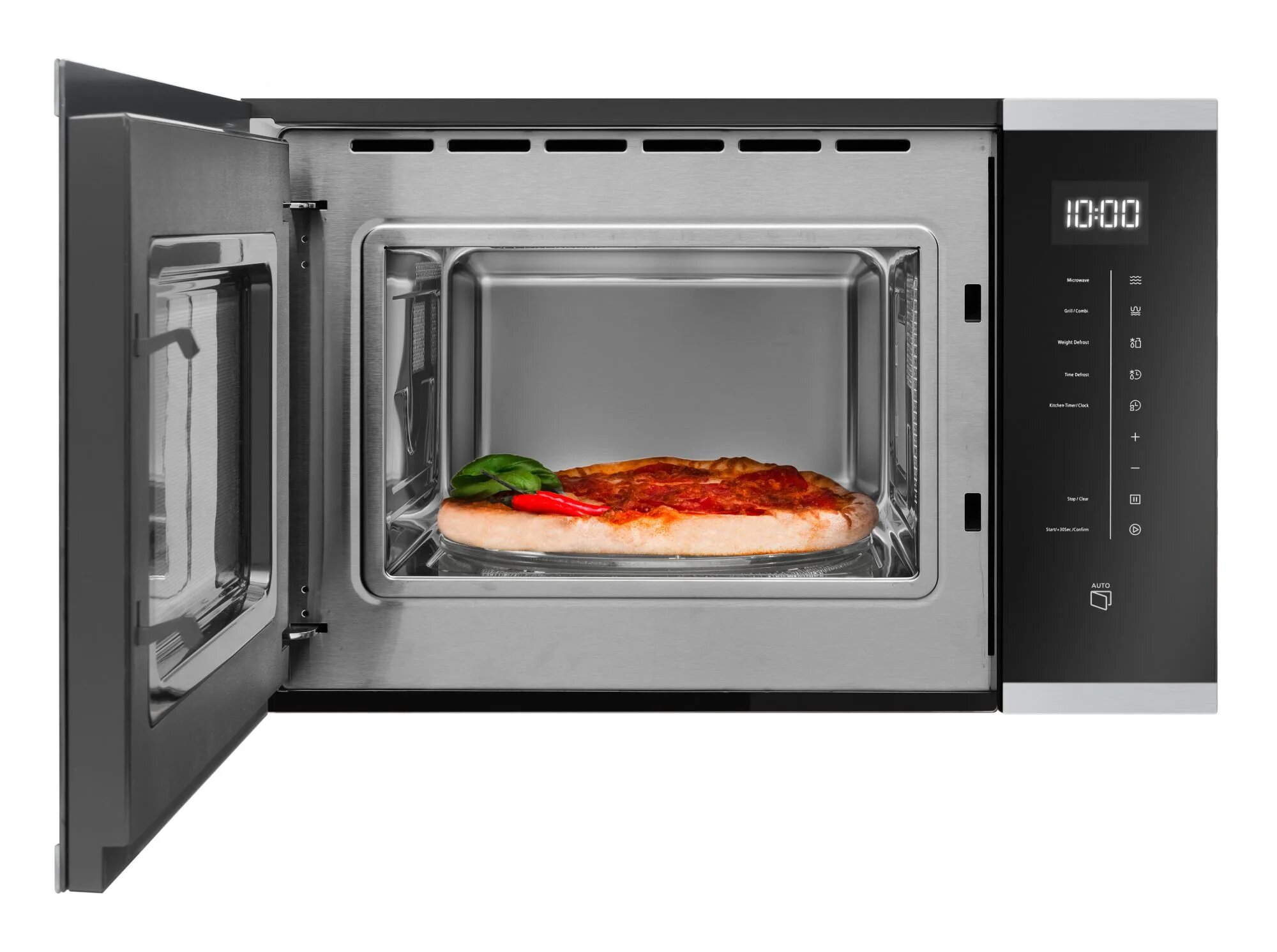 Micro-ondas com Grill Encastrável Fagor 4MWB-25BTCGX Comfort de 25 Litros Preto-2