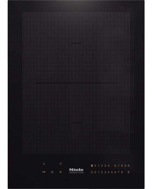 Imagem 0 de Placa de Indução Miele CS7612FL SmartLine e PowerFlex com 2 Zonas e de 37,8 cm - Preto