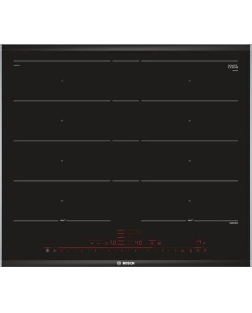 Placa de Indução Bosch Série 8 PXY675DC1E FlexInduction e PerfectFry com 4 Zonas e de 60 cm - Preto Preto-1