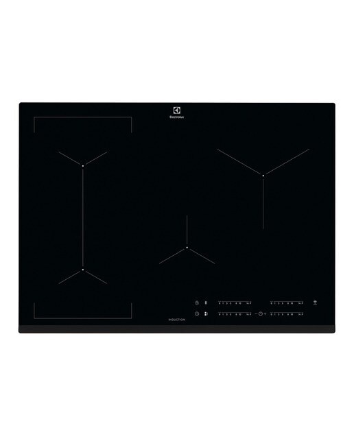 Imagem 0 de Placa de Indução Electrolux Série 600 EIV734 Função Ponte, de 4 Zonas e de 70 cm - Preto