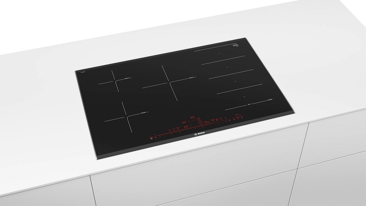 Placa de Indução Bosch Série 8 PXV875DV1E FlexInduction e PerfectFry com 5 Zonas e de 80 cm - Preto Preto-5