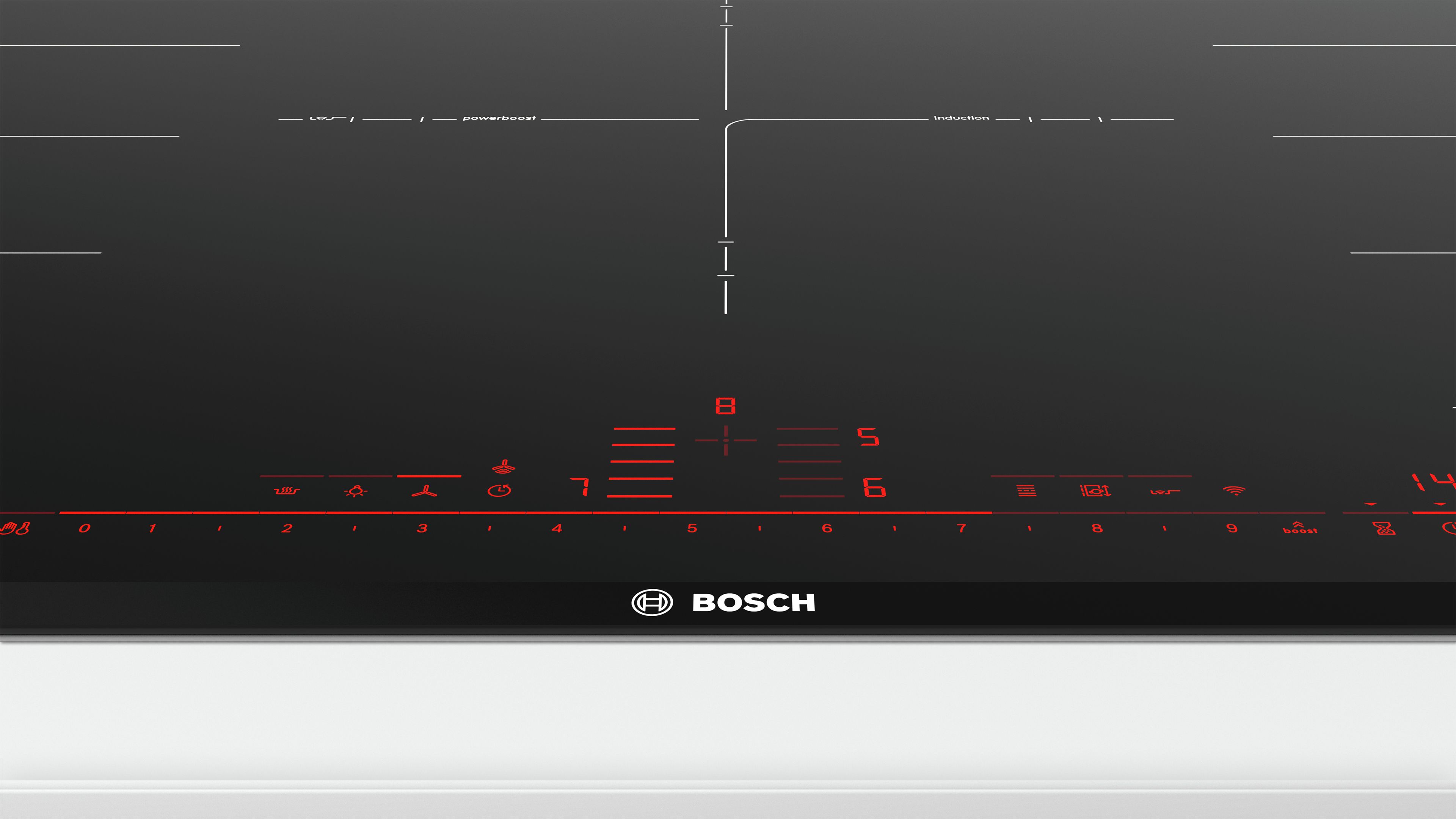 Placa de Indução Bosch Série 8 PXV975DV1E FlexInduction e PerfectFry com 5 Zonas e de 90 cm - Preto Preto-4