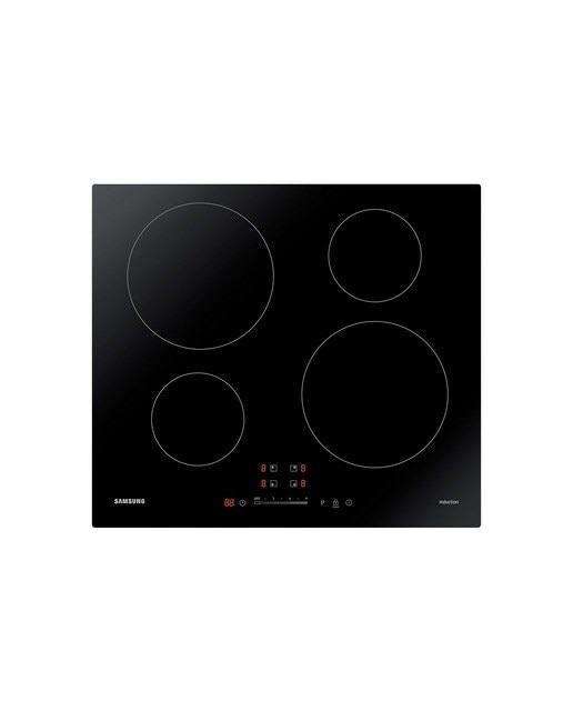 Imagem 0 de Placa de Indução Samsung NZ64M3707AK/UR com 4 Zonas e de 59 cm - Preto