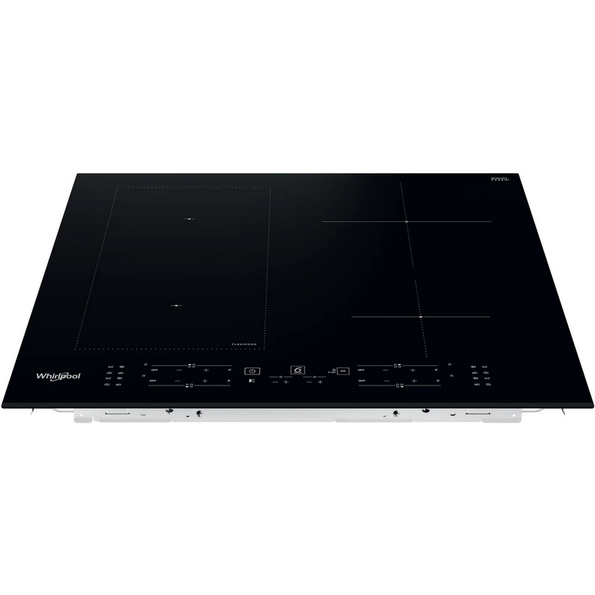 Placa de Indução e Vitrocerâmica Whirlpool FlexiCook WL B1160 BF de 4 Zonas - Preto Preto-2