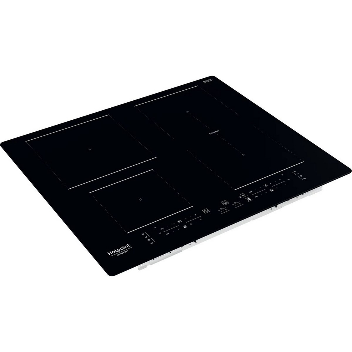 Placa de Indução HotPoint HB 4860B NE com 4 Zonas e de 59 cm - Ceramic Glass Preto Preto-3