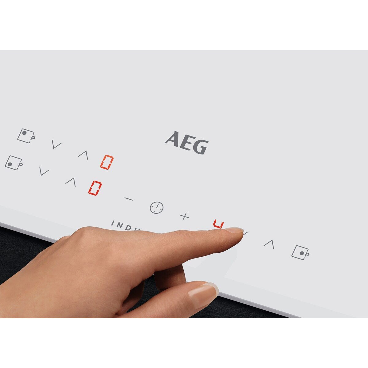 Placa de Indução AEG IKB63300FW, Função PowerBoost, de 3 Zonas e de 60 cm - Branco Branco-4