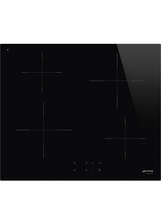 Placa de Indução Smeg Universal SI2641D com 4 Zonas e de 60 cm - Ceran Preto Preto-1