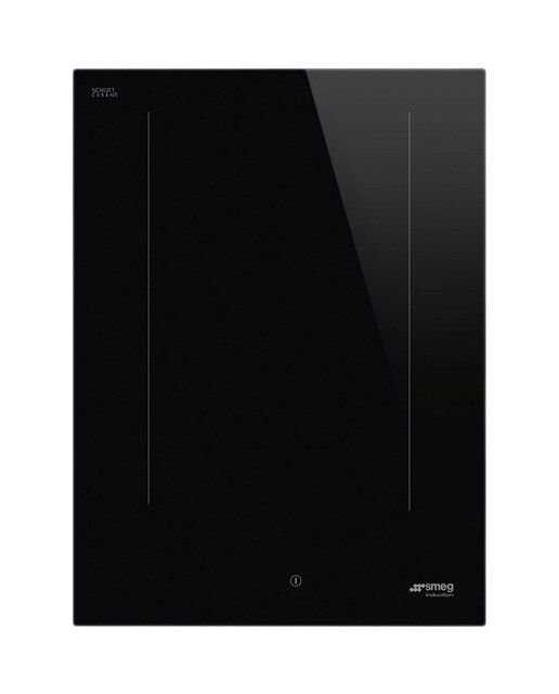 Placa de Indução Smeg Universal SIM3323D Multizona de 38 cm - Ceran Preto Preto-1