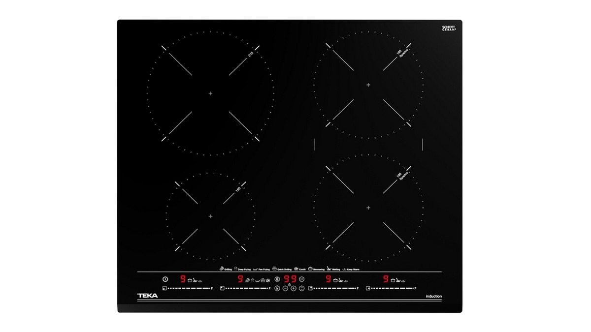 Placa de Indução Teka IZC 64630 MST MasterSense de 5 Zonas e de 60 cm - Vidro Preto Preto-2