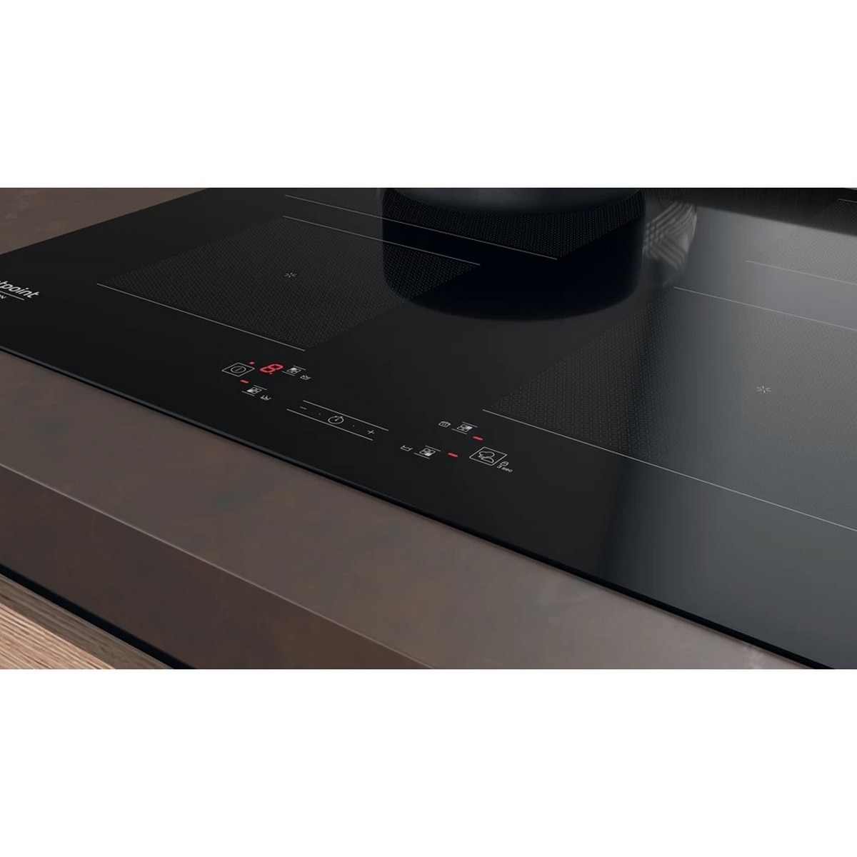 Placa de Indução HotPoint HQ 2960S NE com 4 Zonas e de 59 cm - Ceramic Glass Preto Preto-6