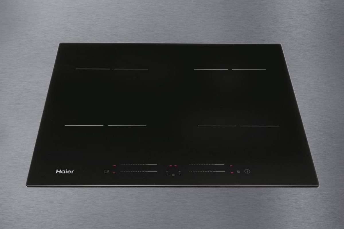 Placa de Indução Haier HAISJ64MC Multislider em Vetroceramic - Preto Preto-2