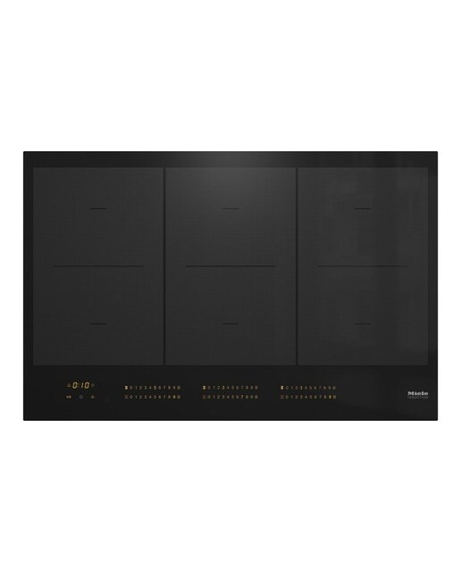 Placa de Indução Miele KM 7575 FL PowerFlex com 6 Áreas de Cozinhar - Preto Preto-1