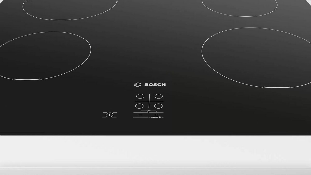 Placa de Indução Bosch Série 2 PUG611AA5D com 4 Zonas e de 60 cm - Preto Preto-3