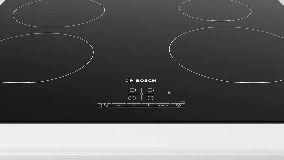 Placa de Indução Bosch PIE611BB5E Surface Mount With Frame de 60 cm, 4 Zonas para Cozinhado - Preto Preto-3