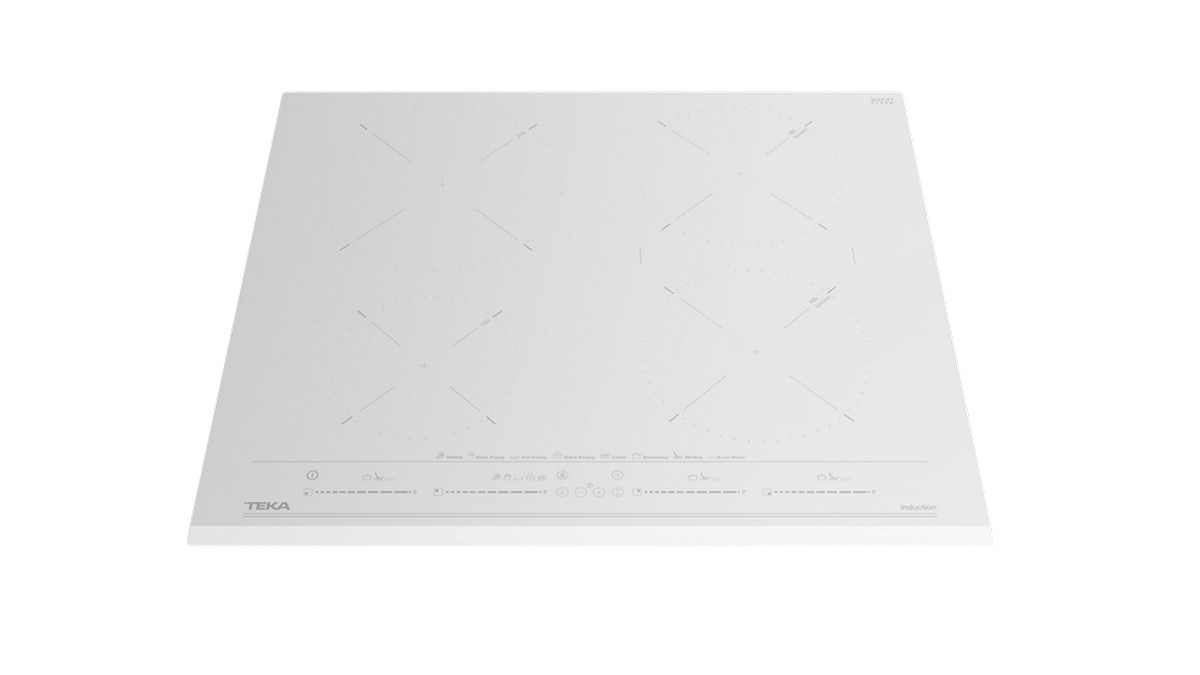 Placa de Indução Teka IZC 64630 WH MasterSense com 4 Zonas e de 60 cm - Vidro Branco Branco-3