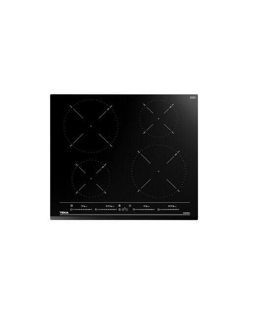 Placa de Indução Teka IZC 64320 BK Touch Control MultiSlider com 4 Zonas e de 60 cm - Vidro Preto Preto-1