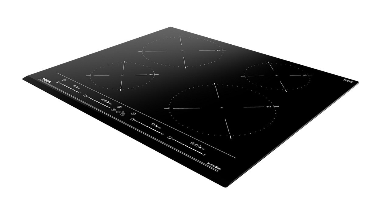 Placa de Indução Teka IZC 64320 BK Touch Control MultiSlider com 4 Zonas e de 60 cm - Vidro Preto Preto-4