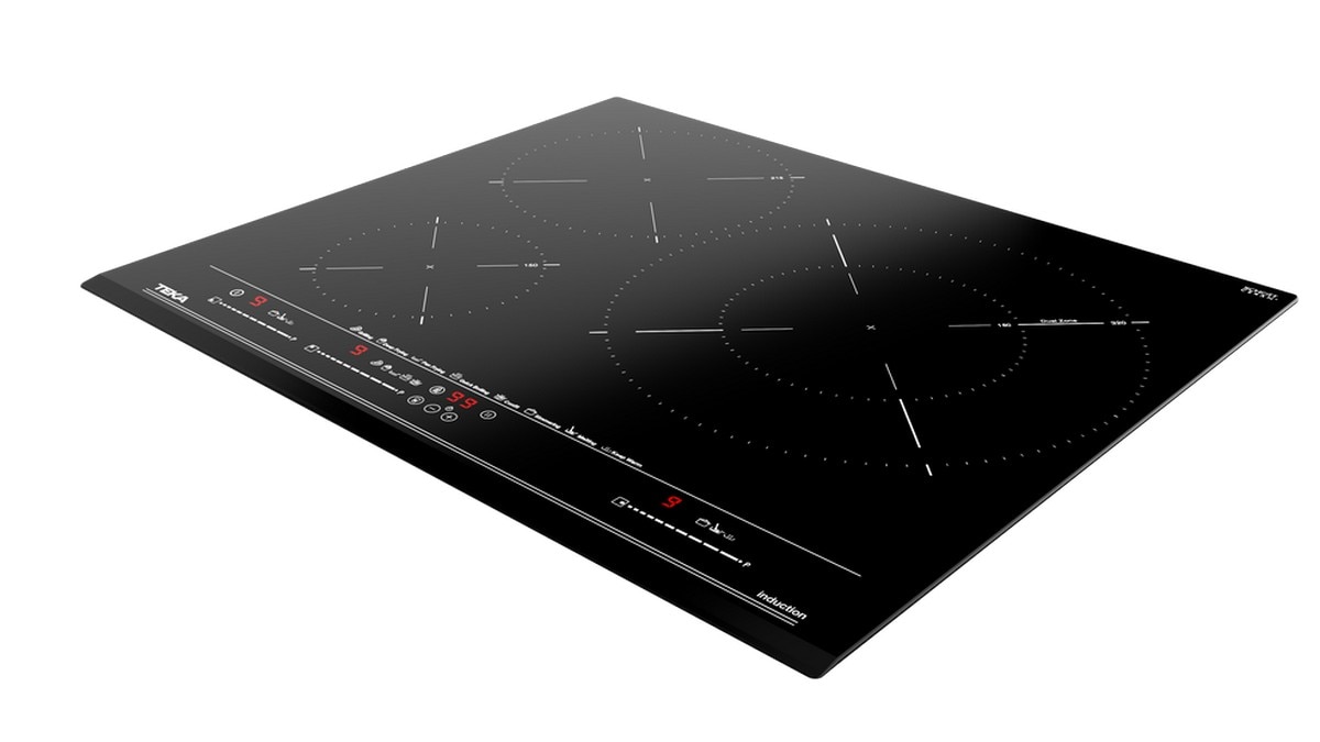 Placa de Indução Teka IZC 63630 BK MasterSense com 3 Zonas e de 60 cm - Vidro Preto Preto-5