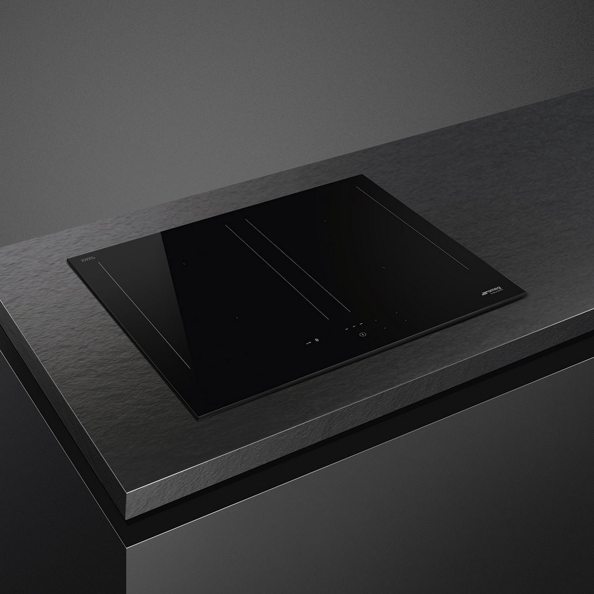 Placa de Indução Smeg Universal SIM3644D MultiZona de 60 cm - Preto em Vidro Ceramic Eclipse Preto-3