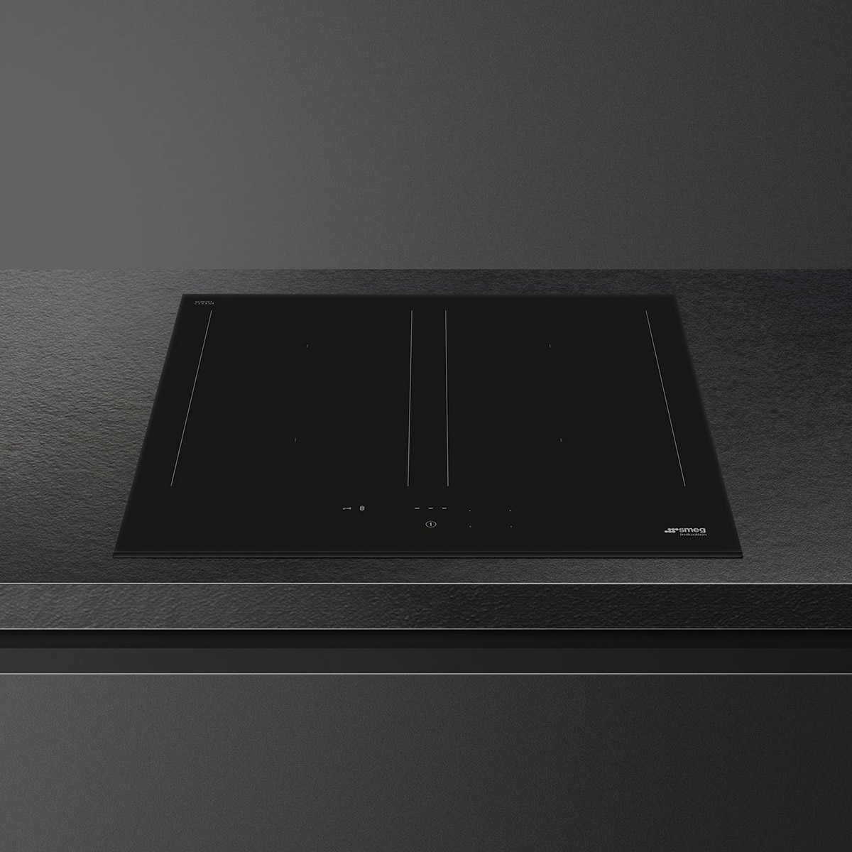 Placa de Indução Smeg Universal SIM3644D MultiZona de 60 cm - Preto em Vidro Ceramic Eclipse Preto-6