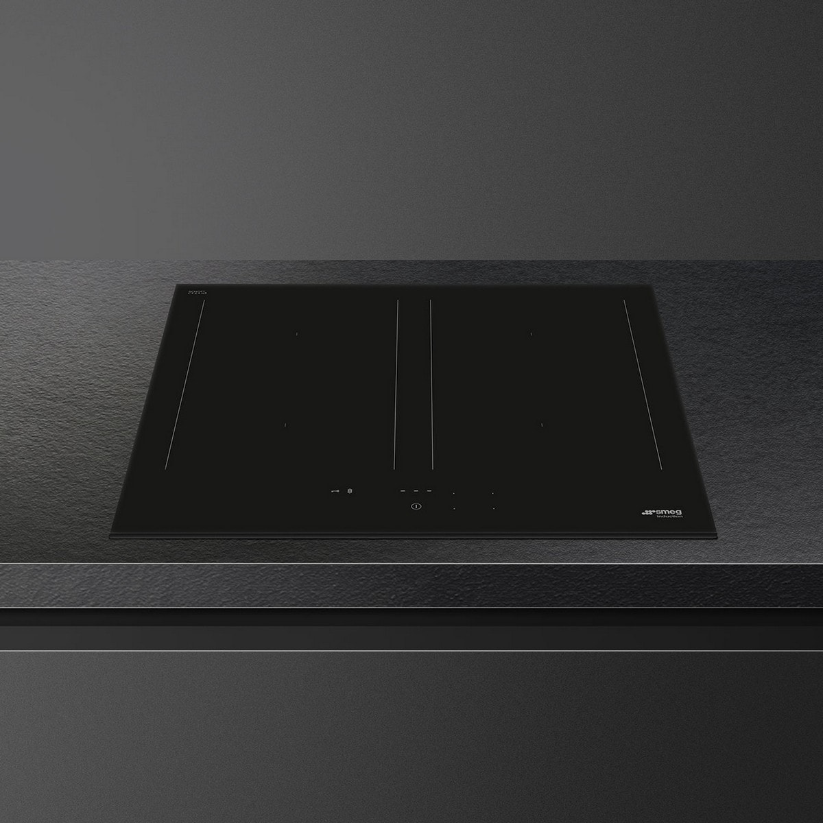 Placa de Indução Smeg Universal SIM3644D MultiZona de 60 cm - Preto em Vidro Ceramic Eclipse Preto-6