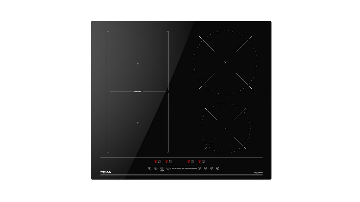 Placa de Indução Teka IBF 64200 BK Elétrica com 4 Zonas e de 60 cm - Preto Vidro preto-2