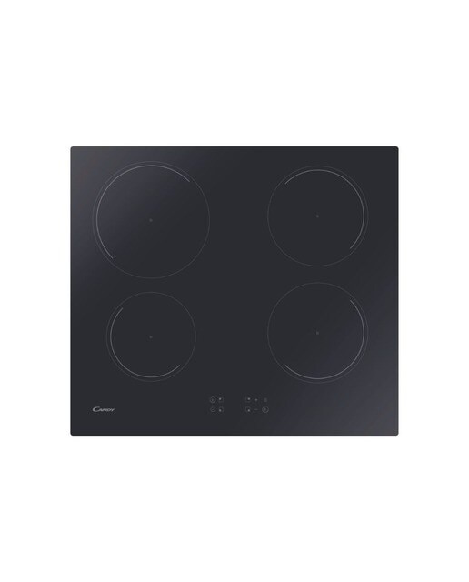 Placa de Indução Candy Idea CI642C/E1 Função Booster com 4 Zonas e de 59 cm - Preto Preto-1
