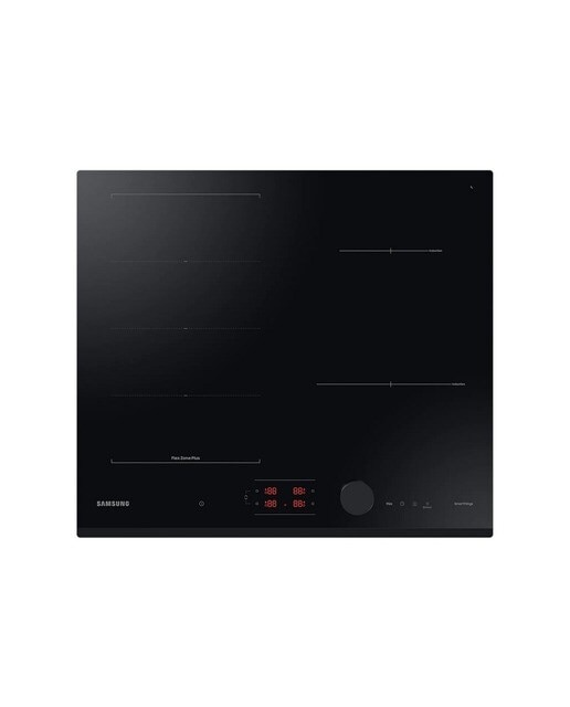 Imagem 0 de Placa de Indução Samsung Flex Zone Plus NZ64B6058GK com 4 Zonas e de 59 cm - Preto