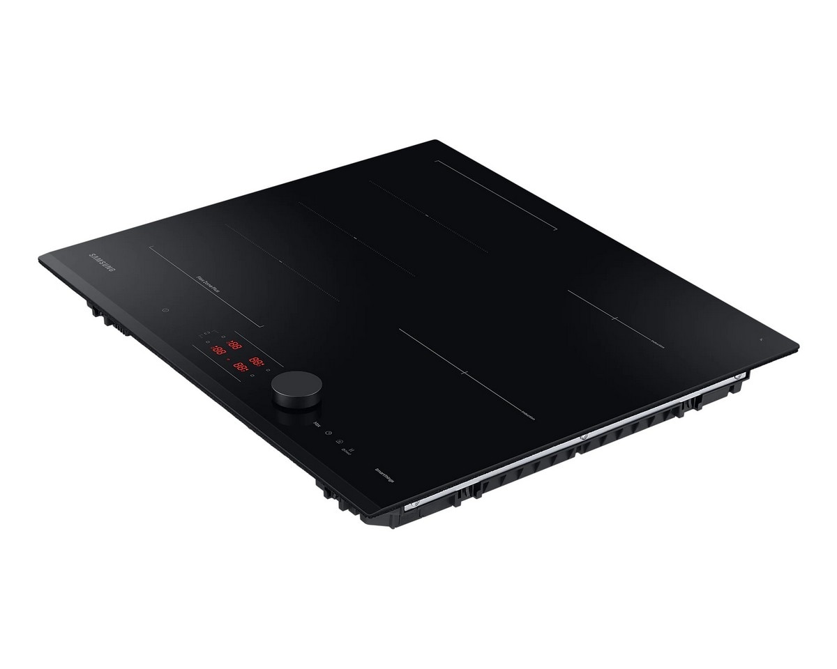 Placa de Indução Samsung Flex Zone Plus NZ64B6058GK com 4 Zonas e de 59 cm - Preto Preto-3