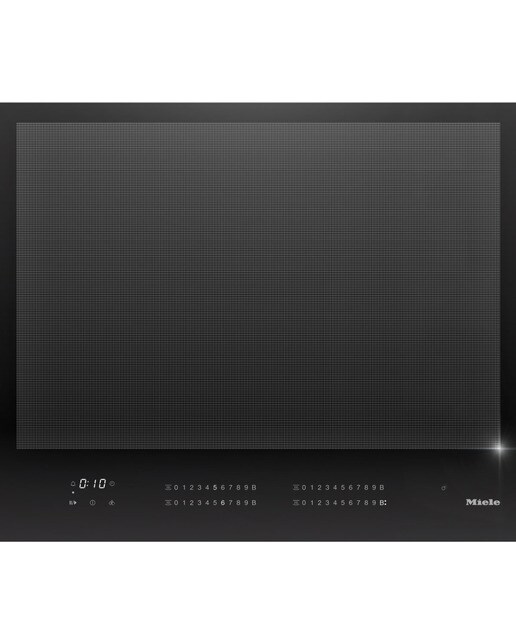 Imagem 0 de Placa de Indução Miele KM 7867-1 FL DiamondFinish de 4 Zonas e de 60 cm - Preto