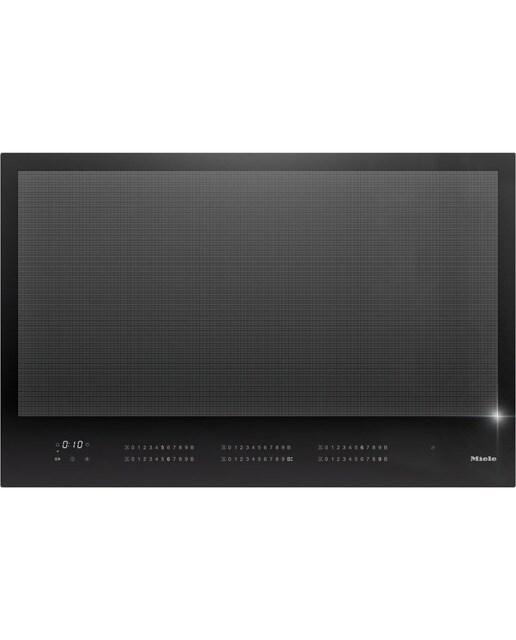 Placa de Indução Miele KM 7878-2FL DiamondFinish de 4 Zonas e de 80 cm - Preto Preto-1