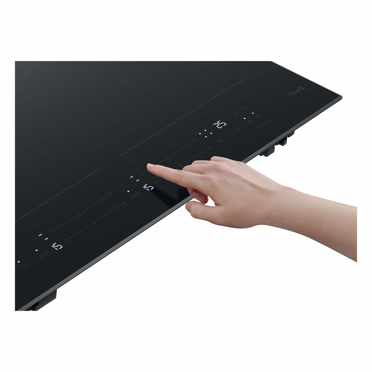 Placa de Indução LG CBIZ2437B Dual Flex de 59 cm - Preto Preto-7