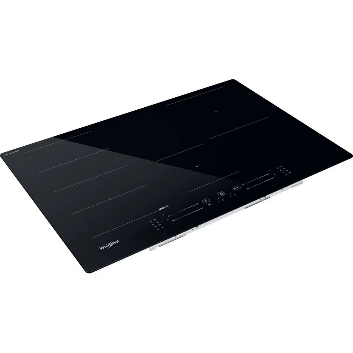 Placa de Indução e Vitrocerâmica Encastrável Whirlpool WF S1577 CPNE FlexiCook de 4 Zonas e de 77 cm - Preto Preto-3